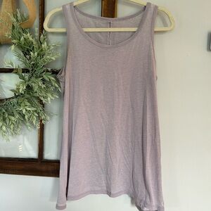 SAGE Large Lavender Athletic Tank Top